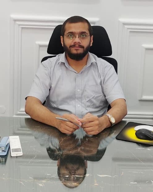 Shoaib Hassan Awan, CEO of AL-AWAN Enterprises, in office